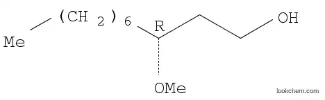 Molecular Structure of 185954-75-0 (1-Decanol, 3-methoxy-, (3R)-)